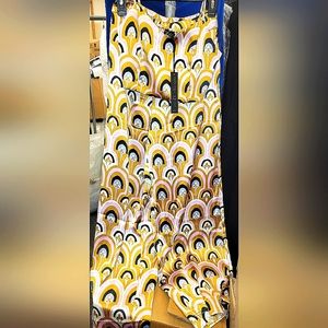 House of Harlow 1960 x REVOLVE Set Wide leg pants and crop top set Sz Small